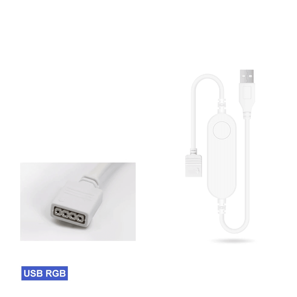 Universal Smart WiFi LED Strip Controller, Voice Control with Alexa & Google Home, Use Tuya App for 5V-24V RGB Strips