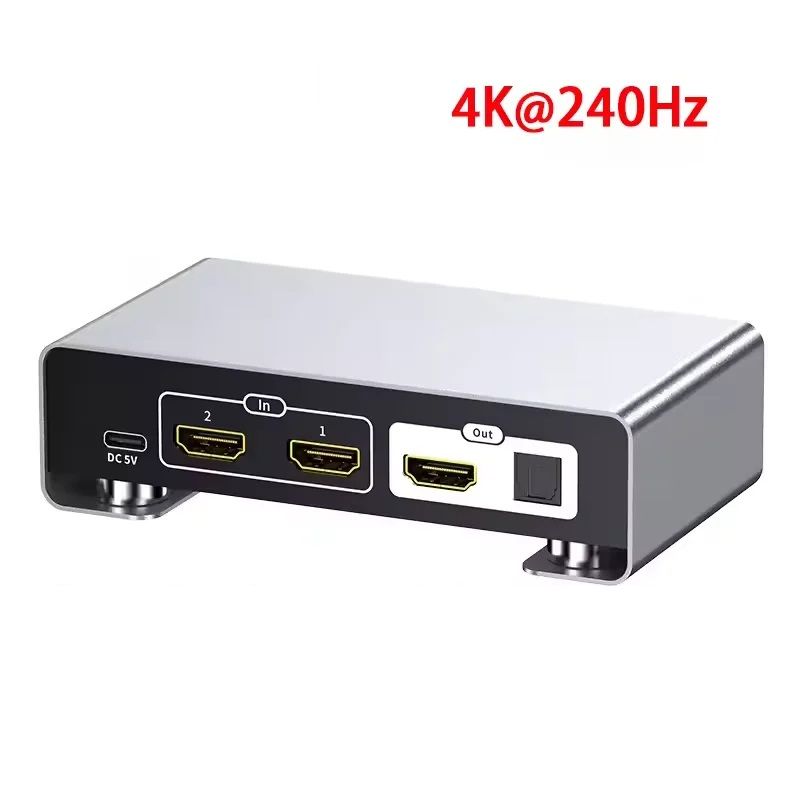 Unnlink 8K HDMI Audio Extractor Splitter4K 120Hz Toslink SPDIF Optical Coaxial 35mm Output For PS5  5