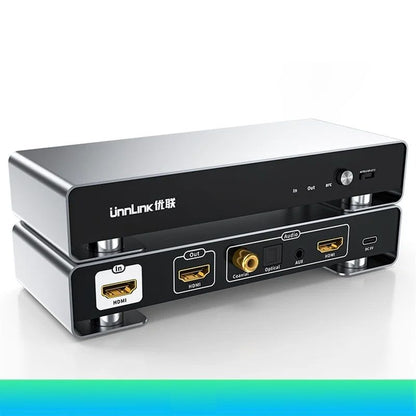 Unnlink 8K HDMI Audio Extractor Splitter4K 120Hz Toslink SPDIF Optical Coaxial 35mm Output For PS5  6