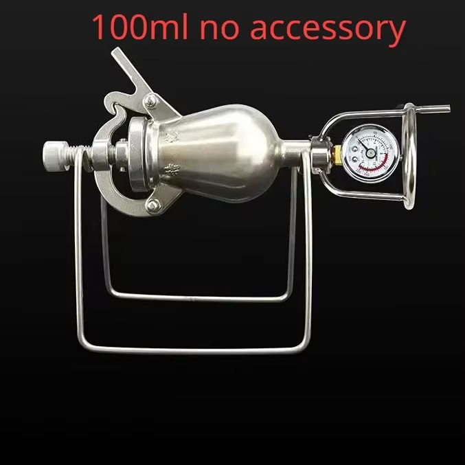 Stainless Steel Manual Popcorn Maker  Open Fire Popcorn Machine For Home  Outdoor Use 7