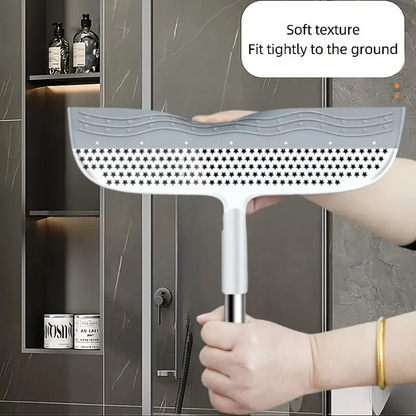 Magic Broom for Hair and Dust, Detachable Head Cleaner for Bathrooms, Kitchens & Living Rooms