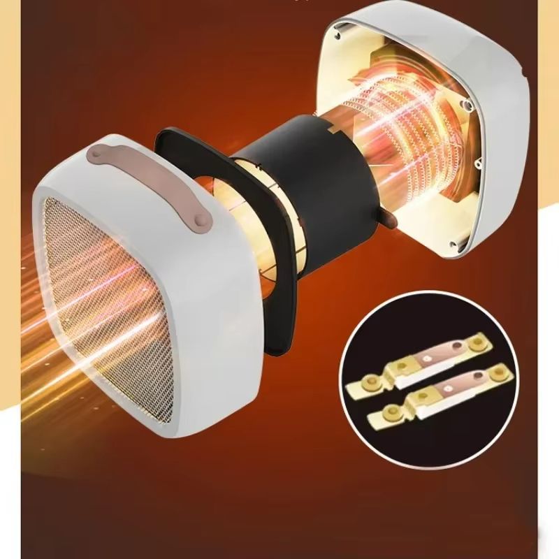500W Portable Desktop Heater  Fast Heating With Intelligent Thermostat  Overheat Protection 3