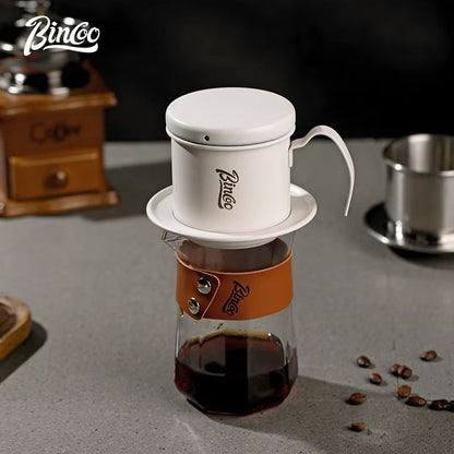 Stainless Steel Vietnamese Coffee Drip Filter  Portable French Press Style Coffee Maker For Home  C 4