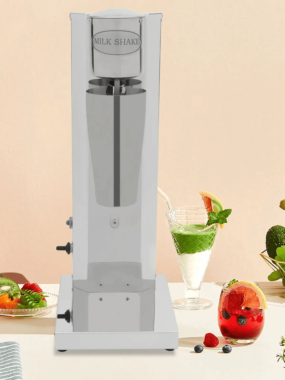 Commercial Milkshake Machine Stainless Steel Drink Mixer 650ml 1