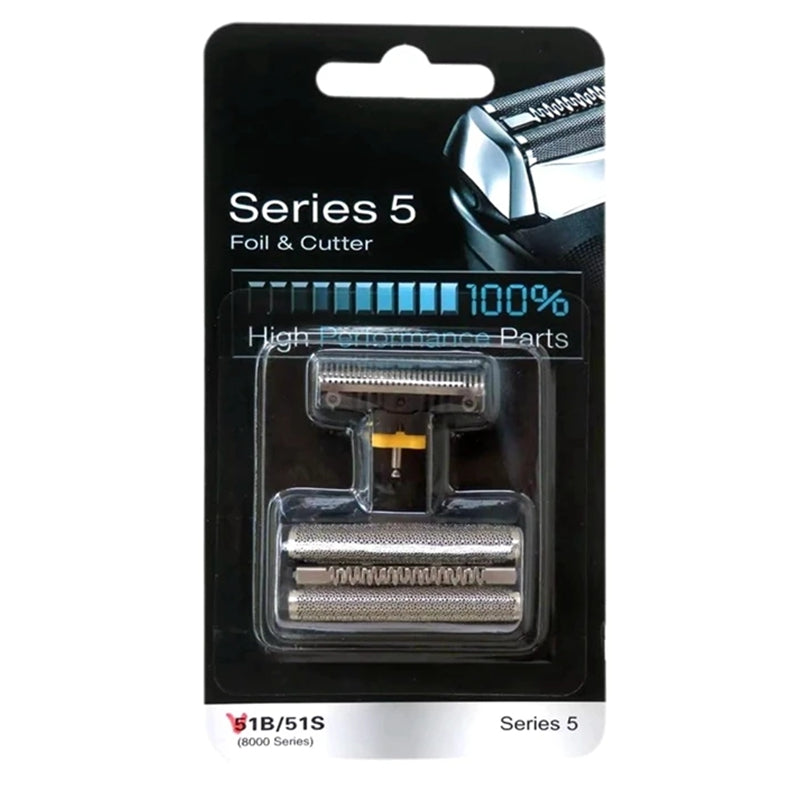 Braun WaterFlex 51B Replacement Foil  Cutter Block Official Fit For Series 3 3s 3pro  LikeNew Shave 5