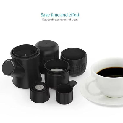 Portable Mini Espresso Maker  Handheld Coffee Machine For Travel Office  Home 4