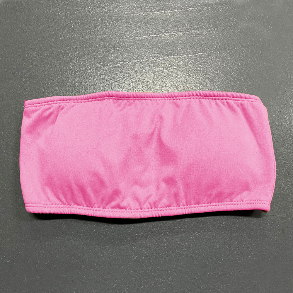 Seamless Support Bra Versatile Strapless Bandeau  Wrap Chest Yoga Bra With Removable Pads For Women 4