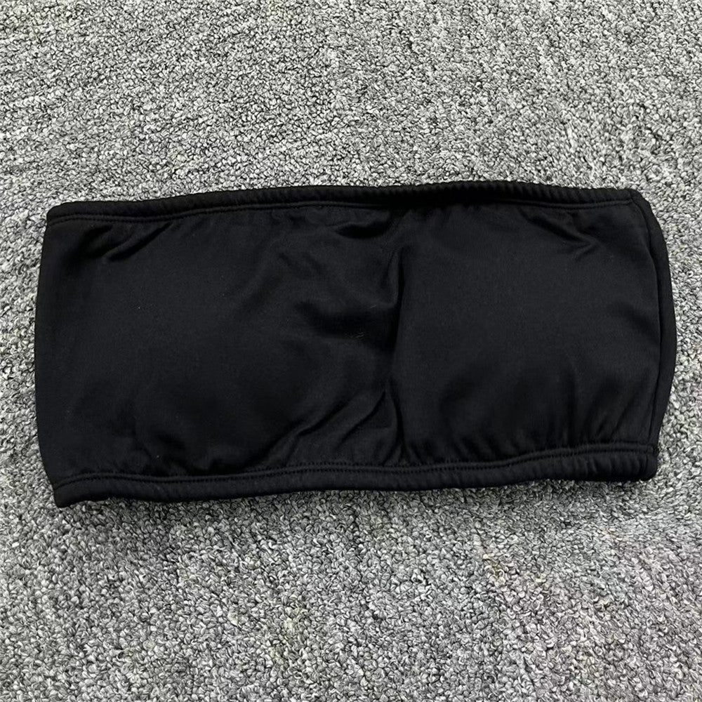 Seamless Support Bra Versatile Strapless Bandeau  Wrap Chest Yoga Bra With Removable Pads For Women 6
