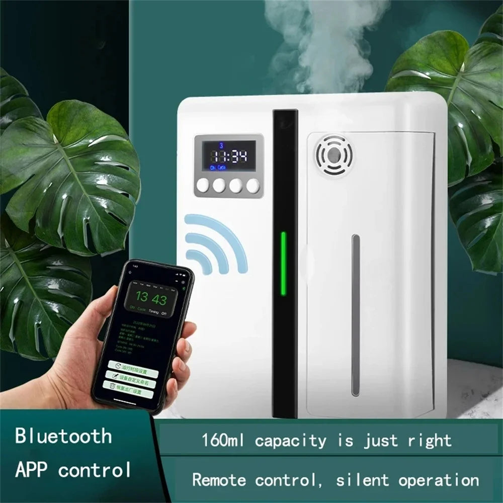 Smart Scent Machine Diffuser Bluetooth, Essential Oil Fragrance Machine, Hotel, Office & Home Fresh Air System