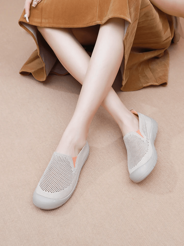 Womens Casual Loafers Lightweight Non Slip Flat Shoes