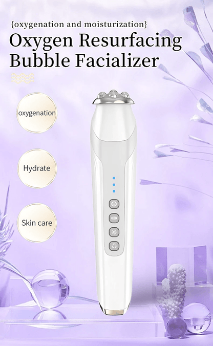 CO2 Oxygen Facial Machine Portable Skin Care Device with Bubble Pen