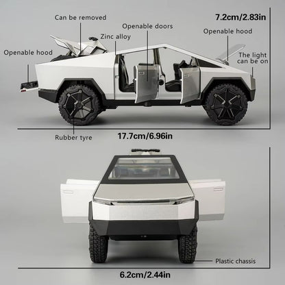 Pickup Truck Toy Car 1 Is To 32 Scale Die Cast Model With Lights Sound Pull Back 1