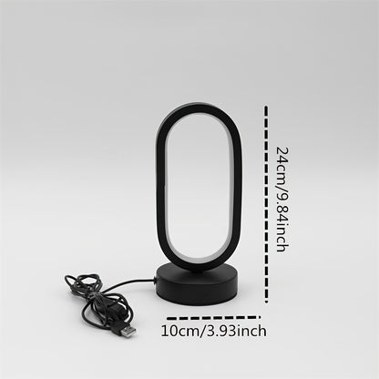 Modern LED U-Shaped Bedside Lamp, Bedroom, Living Room & Study Decorative Night Lighting for Family & Home