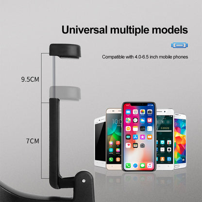 Heavy-Duty Car Organizer Hooks, Universal Rear Seat Hanger for Phone, Shopping Bags, and Masks, 6 Pack