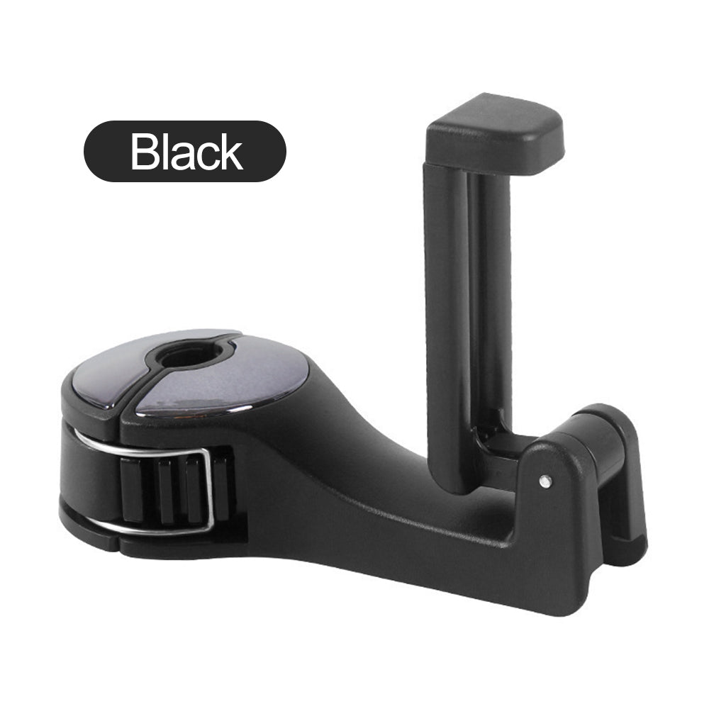 Heavy-Duty Car Organizer Hooks, Universal Rear Seat Hanger for Phone, Shopping Bags, and Masks, 6 Pack