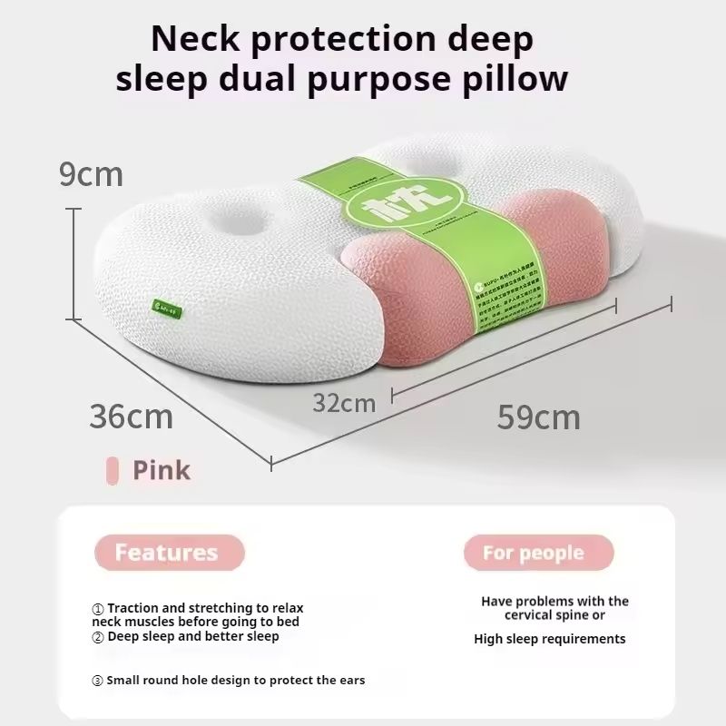 Cervical Memory Foam Pillow For Neck Pain Relief 8