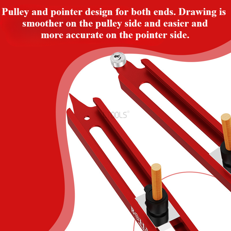 Professional Woodworking Contour Gauge, Profile Duplicator Tool for Perfect Edge & Corner Transfers, with Adjustable