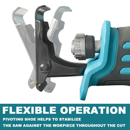 Brushless Reciprocating Saw With Blades Rechargeable Electric Saw For Woodworking  Metal Cutting Po 1