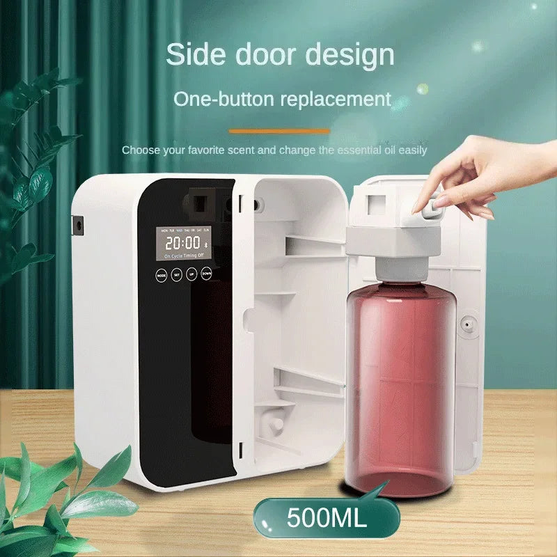 Electric Smell Distributor Bluetooth Wall Mounted Fragrance Diffuser, Professional Aroma Diffuser for Home, Office