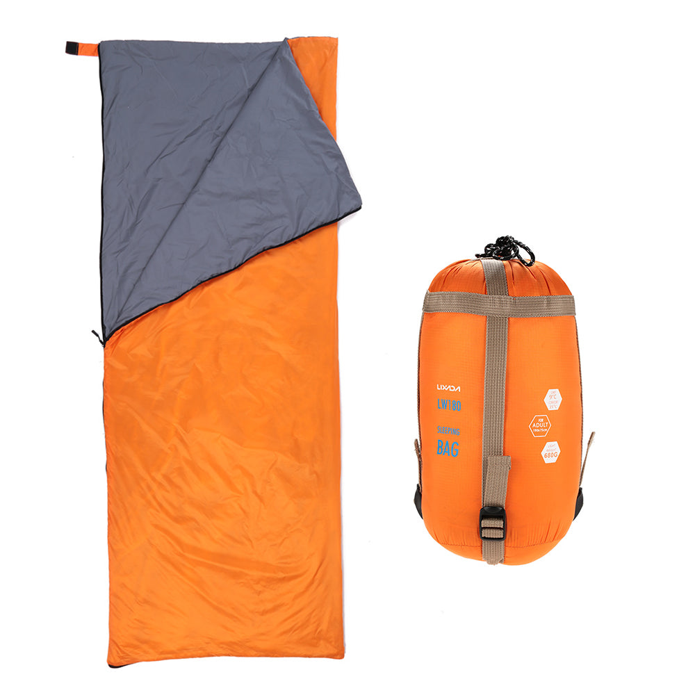 Ultralight Envelope Sleeping Bag for Adults Camping, Compact Outdoor Travel Bag Spring Autumn Beach Walking Sleeping Bag