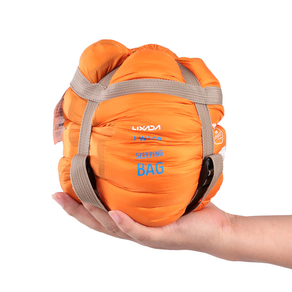 Ultralight Envelope Sleeping Bag for Adults Camping, Compact Outdoor Travel Bag Spring Autumn Beach Walking Sleeping Bag