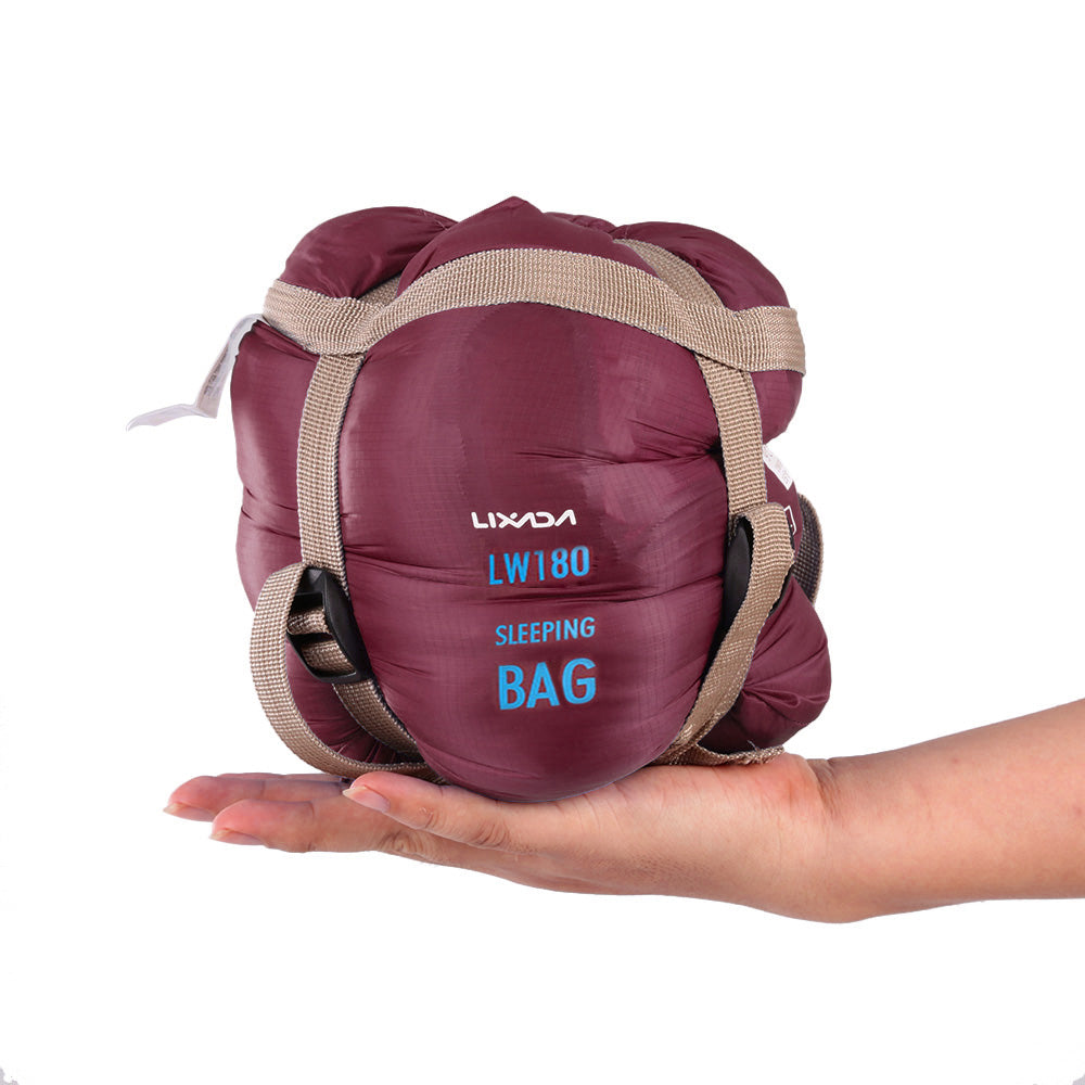 Ultralight Envelope Sleeping Bag for Adults Camping, Compact Outdoor Travel Bag Spring Autumn Beach Walking Sleeping Bag