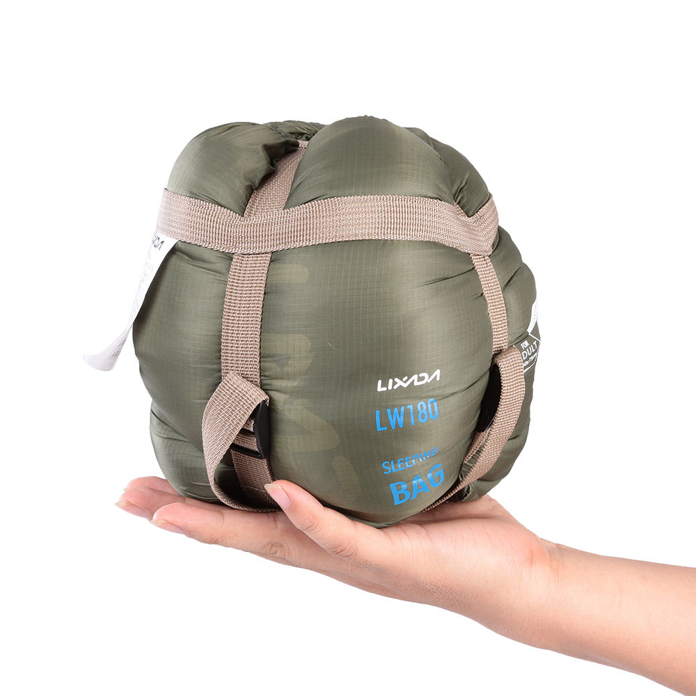 Ultralight Envelope Sleeping Bag for Adults Camping, Compact Outdoor Travel Bag Spring Autumn Beach Walking Sleeping Bag
