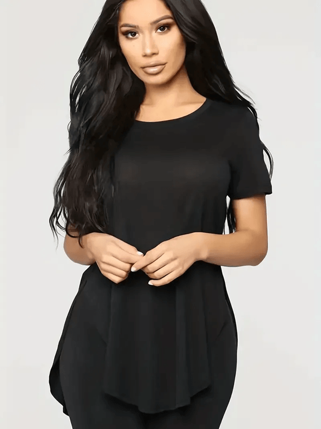 Plus Size Womens Graphic T Shirt Casual Short Sleeve Top