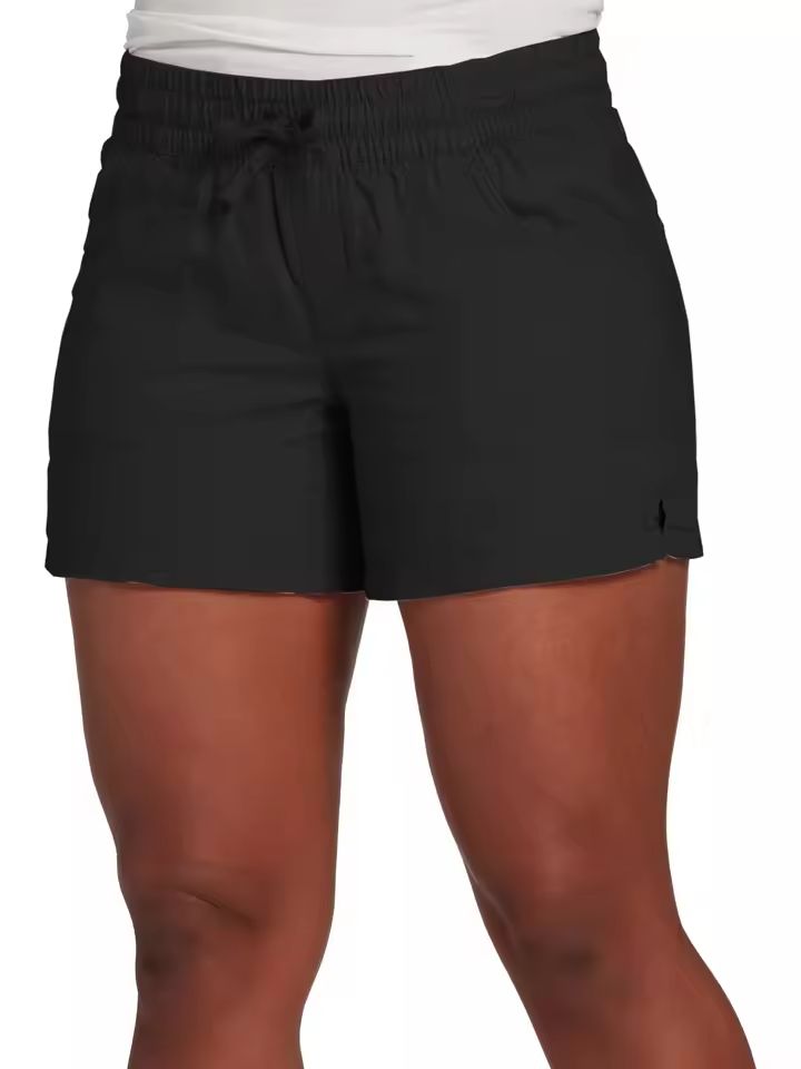 Womens Casual Summer Shorts Elastic Waist Lace Up Design 3