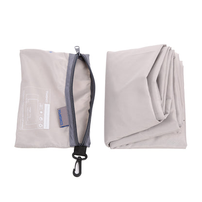 Lightweight Camping Sleeping Bag Liner for Travel, Portable Polyester Pongee Hiking Sheet with Pillow Cover