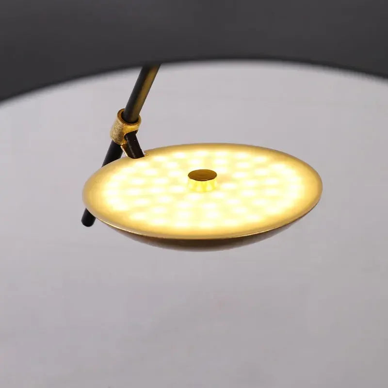 Modern Minimalist Flying Shuttle Hat LED Chandelier, Artistic Pendant Lamp for Living Room, Restaurant, Bedroom Decor