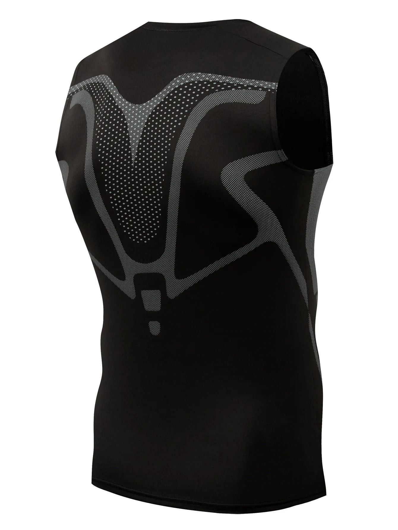 Mens Quick Dry Sports Vest Breathable Fitness Compression Tank Top 1
