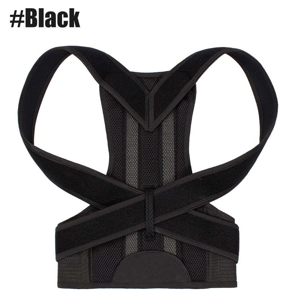 Adjustable Professional Back Brace For Women And Men Posture Corrector Lumbar Support Belt For Shou 5