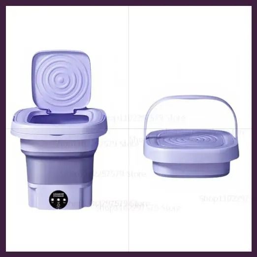 Smart Folding Washing Machine Large Capacity Portable Laundry Cleaner For Home And Dorm Use 6