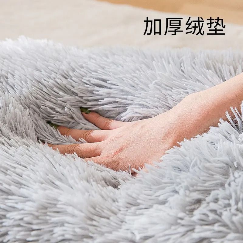 Indoor Soft Dog Kennel Warm Pet Bed Cave With Removable Mat 4