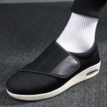 Men Orthopedic Wide Fit Walking Shoes For Swollen Feet And Diabetic Comfort 2