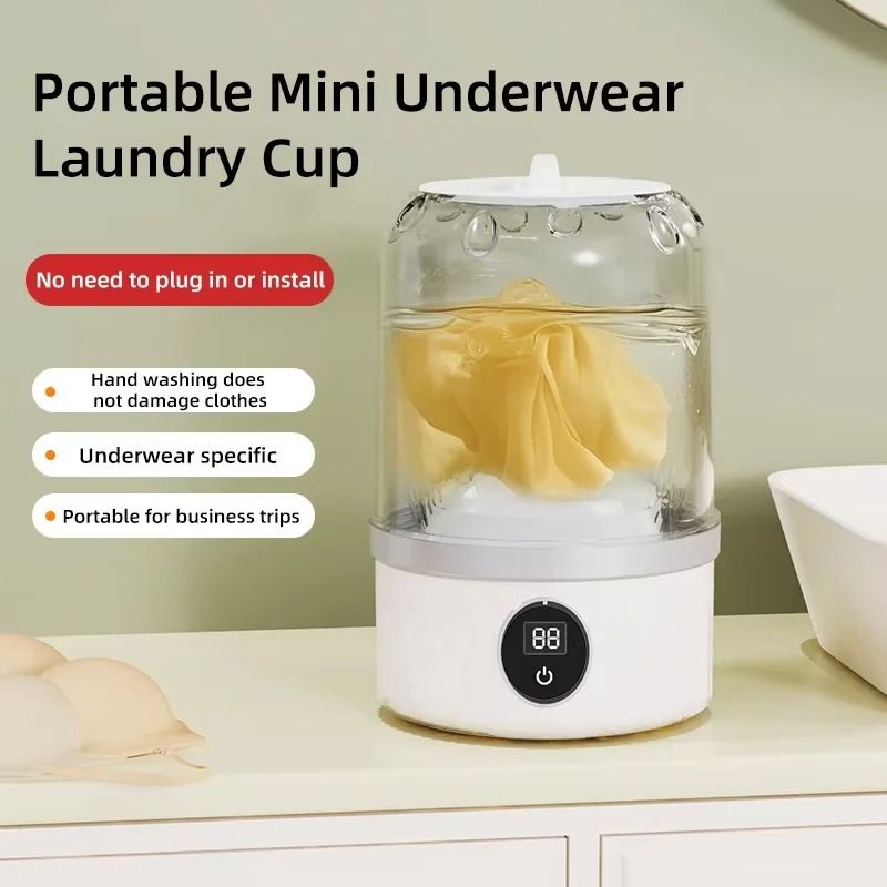 Wireless Mini Laundry Bucket Portable Washing Machine