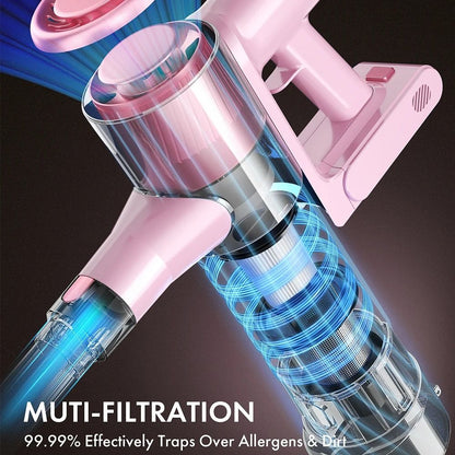 Smart Cordless Vacuum Cleaner LED Display Powerful Suction 3
