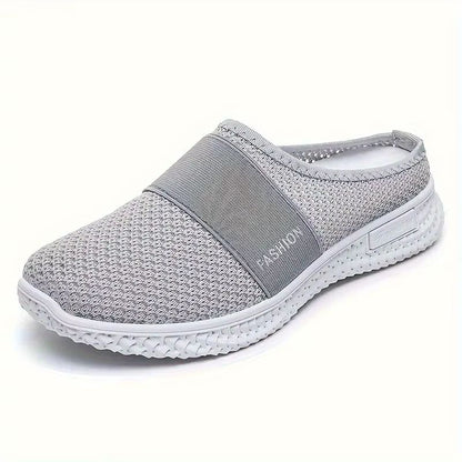 Solid Color Womens Mules  Soft Sole Platform SlipOn Walking Shoes 9