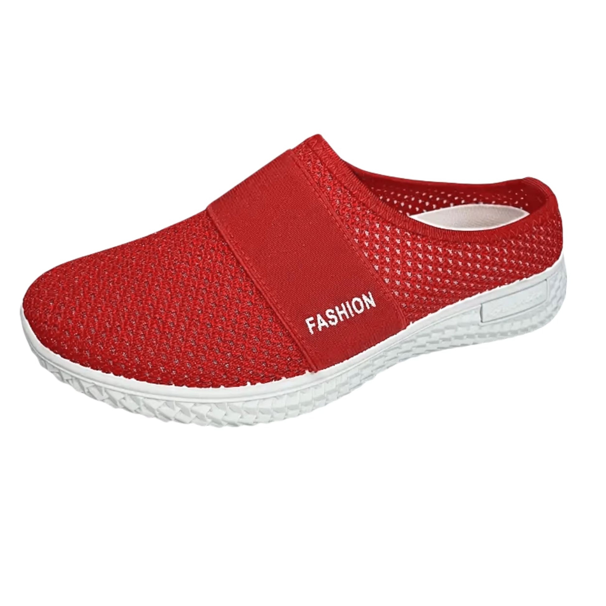 Solid Color Womens Mules  Soft Sole Platform SlipOn Walking Shoes 12