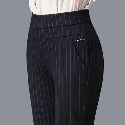 Womens Warm Winter Pencil Pants  Plush Lined Slim Fit Stretch Leggings 6