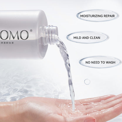 3 in 1 Hyaluronic Acid Makeup Remover Eye Lip Face Cleanser, Gentle Pump Bottle, Hydrating Skincare for Sensitive Skin