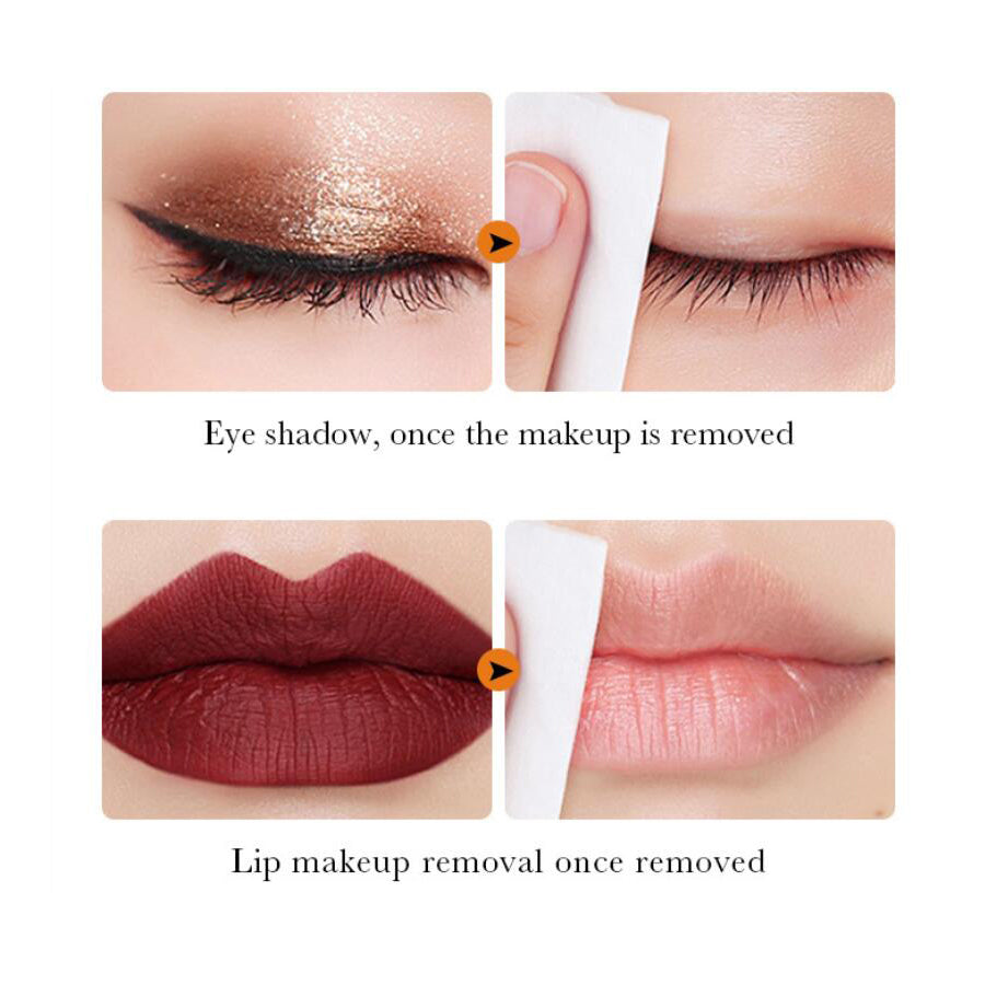 Portable Citrus Makeup Remover Stick, Deep Cleansing Balm Gel, Lip Makeup Cream Stick Remover, Cosmetics Moisturizing
