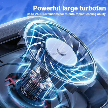 Angle Adjustable Notebook Powerful Fan Cooling Pad Game Laptop Cooler Strong Wind Kickstand Base Br 3