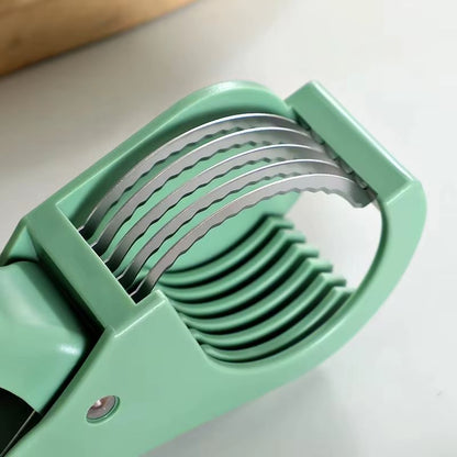 HooFun Stainless Steel Vegetable  Fruit Slicer  MultiFunctional Kitchen Tool For Fast Salad Prep 3