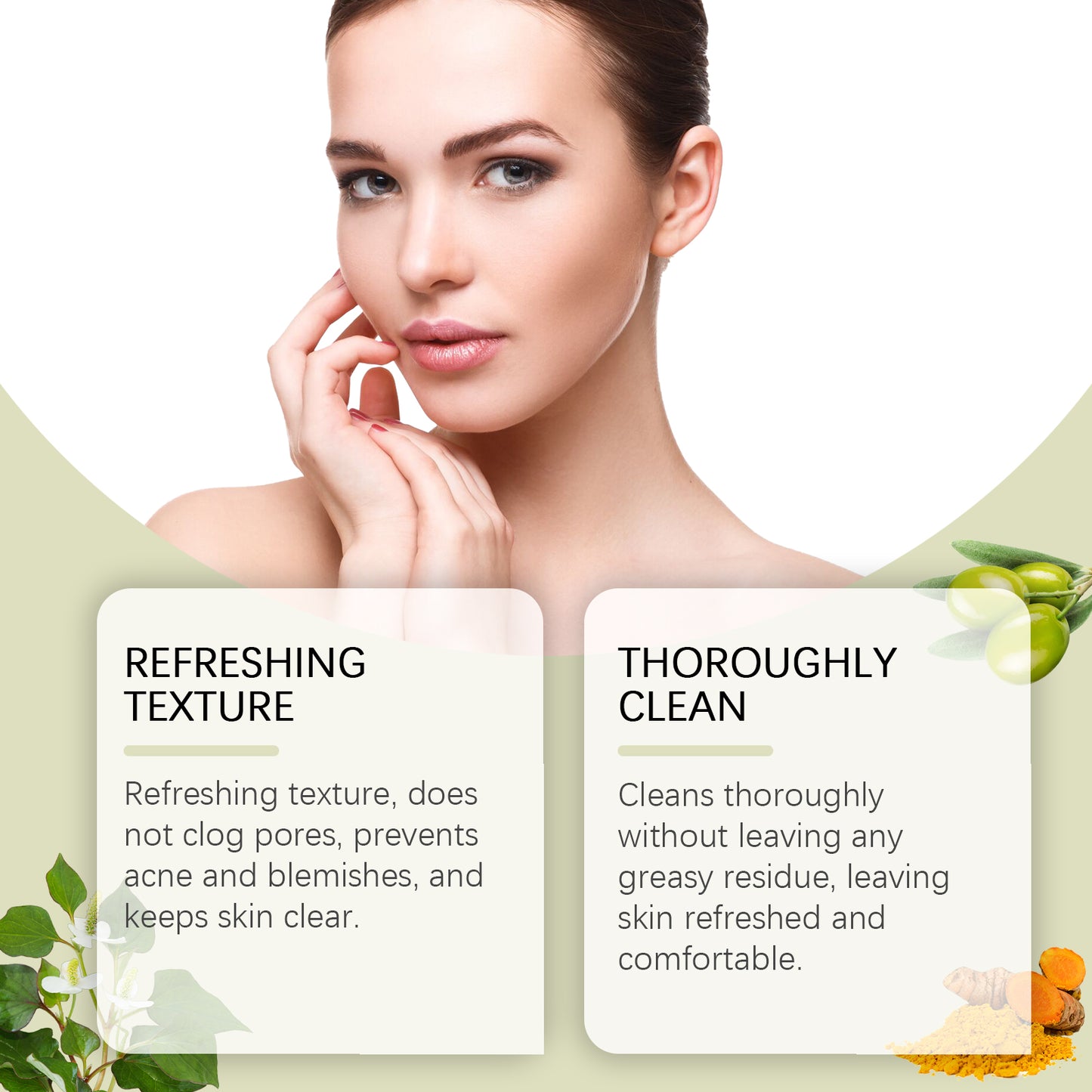 Gentle Facial Cleansing Oil Makeup Remover For Sensitive Skin Moisturizing Cleansing Liquid 100ml H 2