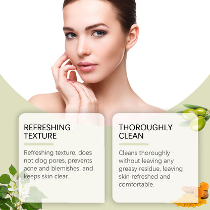 Gentle Facial Cleansing Oil Makeup Remover For Sensitive Skin Moisturizing Cleansing Liquid 100ml H 2