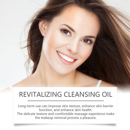 Gentle Facial Cleansing Oil Makeup Remover For Sensitive Skin Moisturizing Cleansing Liquid 100ml H 3