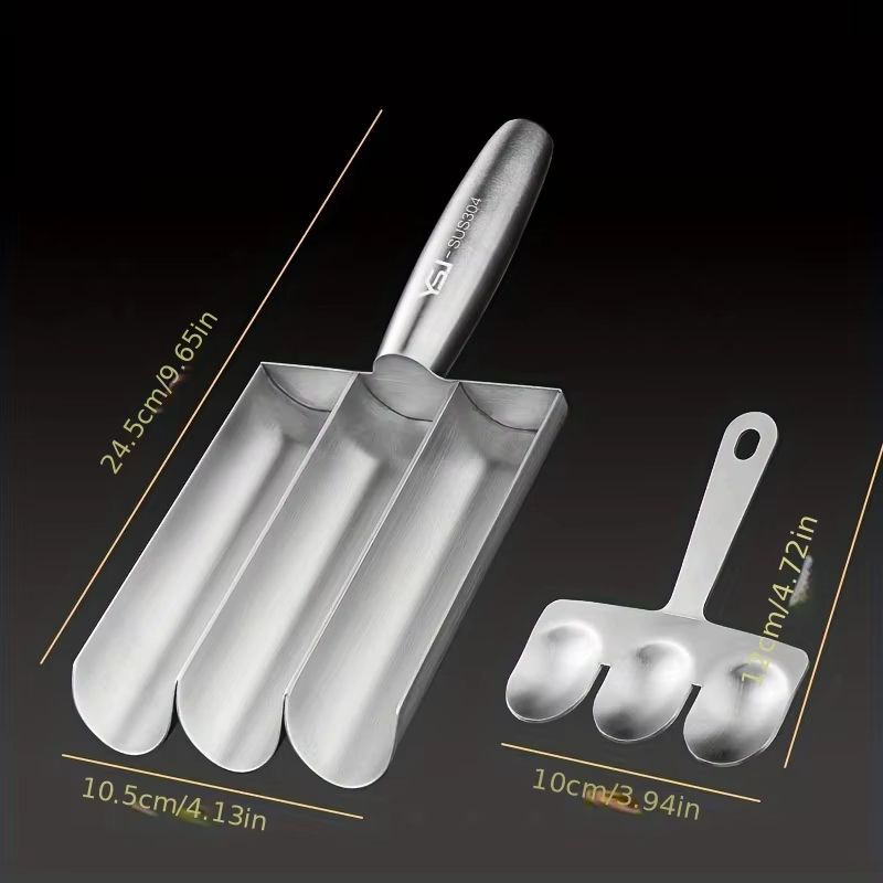 EasyRelease NonStick Meatball Maker Spoon  Manual Kitchen Tool For Perfect Meatballs  Fish Balls 9