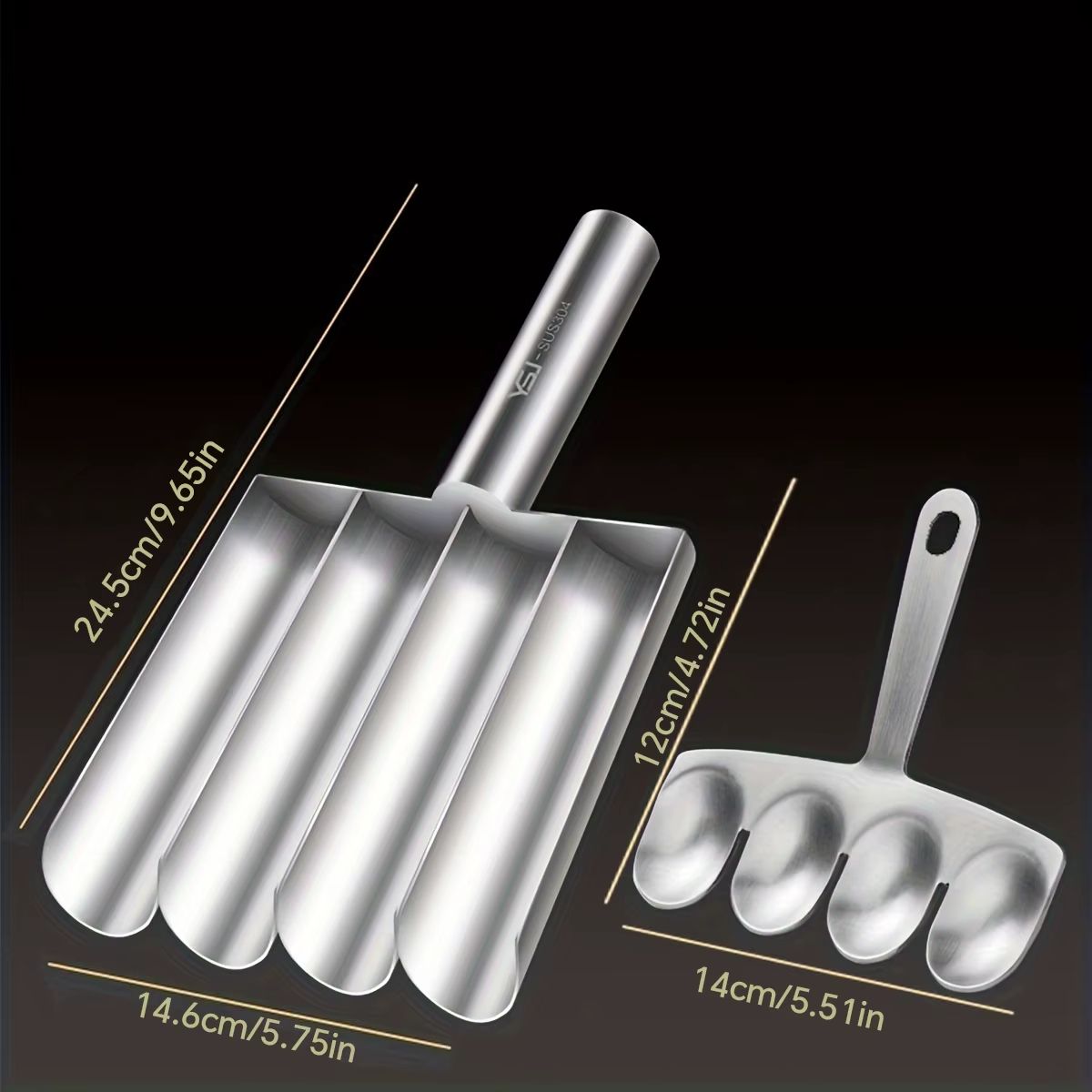 EasyRelease NonStick Meatball Maker Spoon  Manual Kitchen Tool For Perfect Meatballs  Fish Balls 8